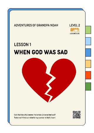 When God Was Sad | Level 2 (Ages 7-12)| Adventures Of Grandpa Noah | LESSONS4KIDS