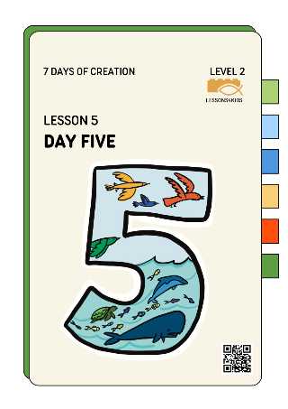 Day Five | Level 2 (Ages 7-12)| 7 Days Of Creation | LESSONS4KIDS